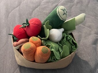 Dětská dřevěná váha Playtive Lidl + zelenina Duktig IKEA - 3