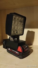 LED světlo pro baterie Milwaukee M18, nebo Parkside X20V - 3