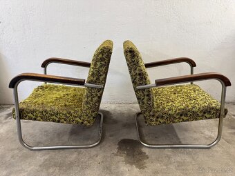 2x funkcionalistické křeslo Thonet B 36 P - 3