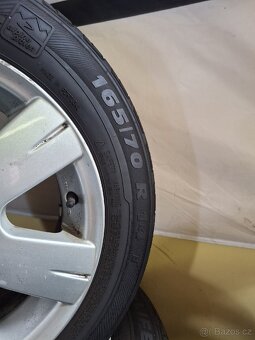 Alu kola Volkswagen, R14 + letní pneu 165/70 R14 - 3