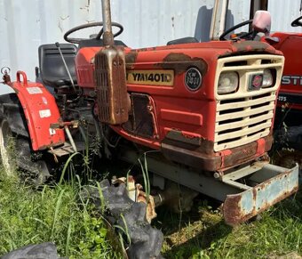Japonský Yanmar malotraktor 1401, traktor 14 koní - 3