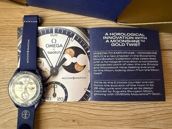 Omega x Swatch Mission to Earthphase moonshine gold - 3