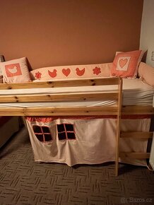 Dětská patrová postel s matrací nová - 3