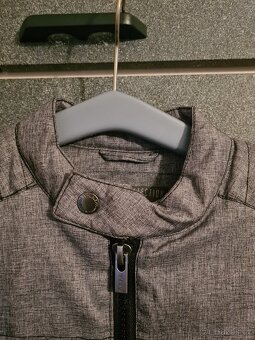 Pánská podzimní bunda Sublevel šedivá - 3