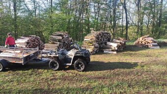 Zemní práce, štípání dřeva - 3