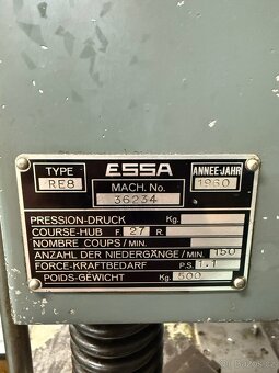 Klikový lis 4t - ESSA RE 8 - 3