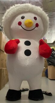 Maskot sněhulák - 3