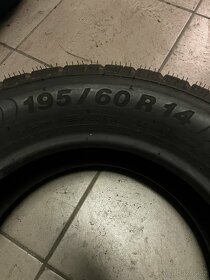 Použité pneu zimni 2 ks 195/60R 14 - 3