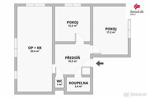 Prodej bytu 3+kk 73 m2, Hořovičky - 3