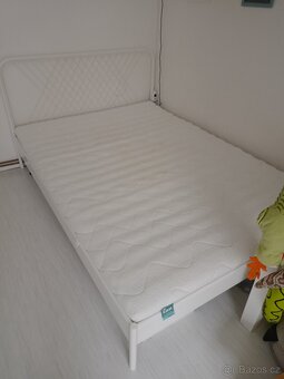 IKEA postel Nesttun 140 x 200 + matrace - 3