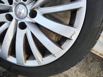 17"letní alu sada 5x112 origo Seat Exeo Audi A4 Octavia - 3