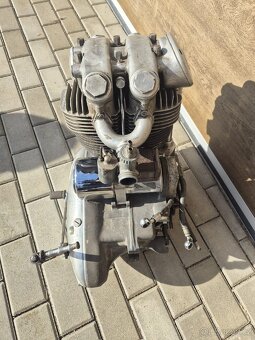 Motor Jawa 500 ohc typ 02 r.v. 1957. - 3