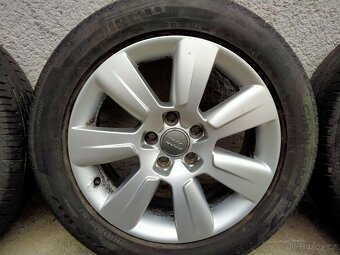 Alu kola originál Audi, 7J x r17, 5x112, ET 34, Letní pneu - 3