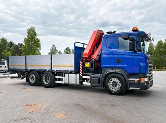 Scania G440 6x2 - valník s hydraulickou rukou Palfinger - 3