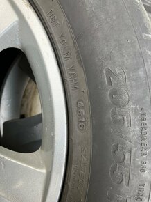 Sada letních Alu kol 205/55 R16 Octavia - 3