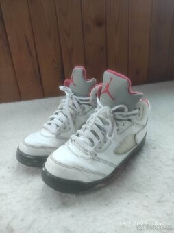 Dětské Jordan Nike Air Boty 5 RETRO - 3