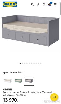 Nová rozkládací postel PC14000 - 3