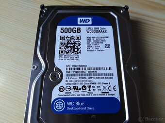 Disk WD Blue 500GB 3,5" SATA - 3
