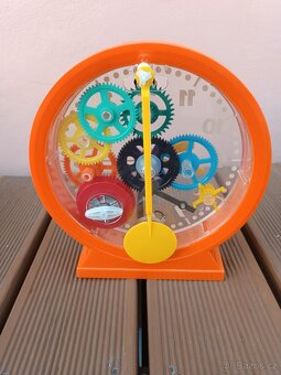 Skládací hodiny NDR s návodem v původní krabici. - 3