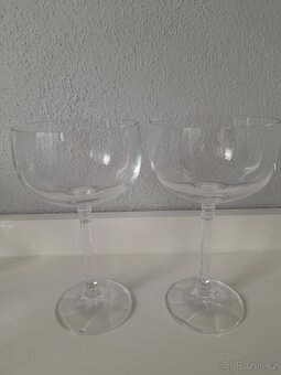 Sada 8 retro vintage sklenic na šampaňské - 3