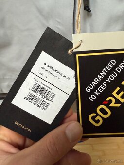 Burton W Gore Carbonate 3L Jacket – úplně nová bunda, vel. M - 3