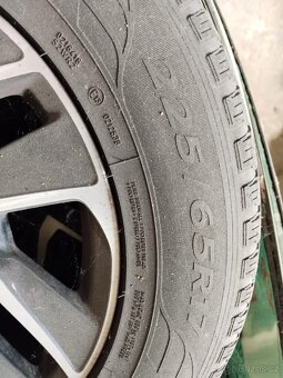 Celoroční ALU kola 5x114,3 (225/65 R17) - 3