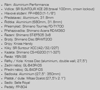 KROSS HEXAGON 5.0 27,5" XS/15" - 3
