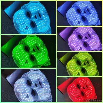Ošetřující LED maska na obličej - 3