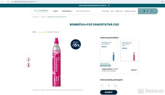 Sodastream co2 bombička - 3