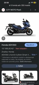 Honda ADV 350 400km - 3