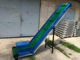 Dopravník - transportér na piliny, štěpku a uhlí - 3