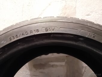 2x zimní pneu Michelin 235/40 r18 - 3
