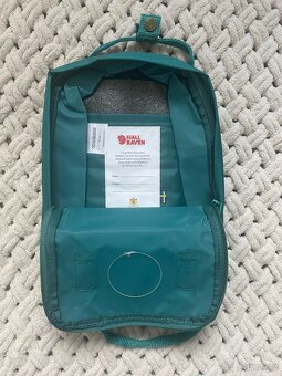 Nový batoh Fjällräven Kanken ocean green 7L - 3
