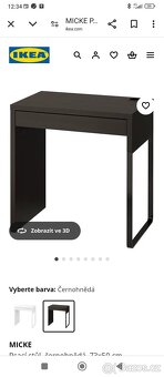 Prodám psací stůl+zásuvkový kontejner 2x - 3