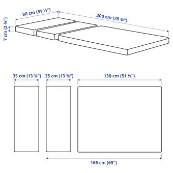 Dětská rostoucí postel Minnen - Ikea - 3