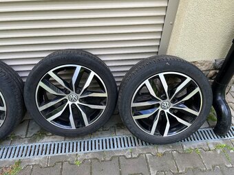 ALU kola VW Madrid R17 5x112 + letní pneu 225/45 - 3