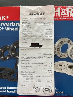 H&R 2 kusy rozšiřovacích podložek typ DR-ABE16 o šířce 8 mm - 3
