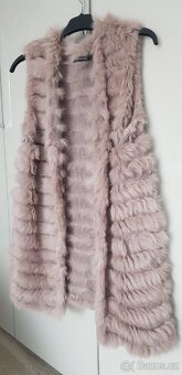 Vesta z Francie pravá kožešina vel.S - 3