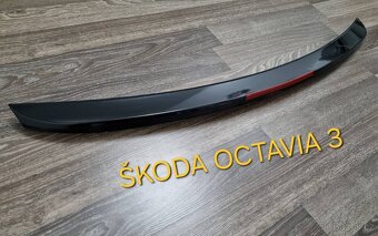 SKODA OCTAVIA 3 spoiler kridlo lipko na kufor - 3