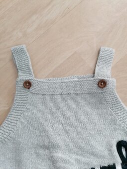 Dívčí pletené šatičky 9 - 12m - 3