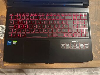 Herní notebook Acer Nitro 5 RTX 3050 4gb - 3
