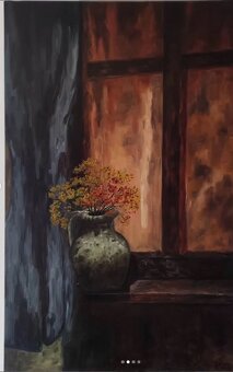 Ručně malovaný obraz – zátiší - 3