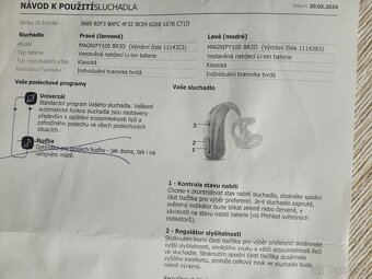 Naslouchátka  WIDEX - 3