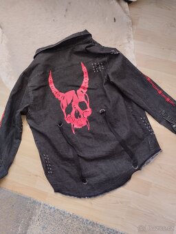 Pánská bundo košile vel. L - 3