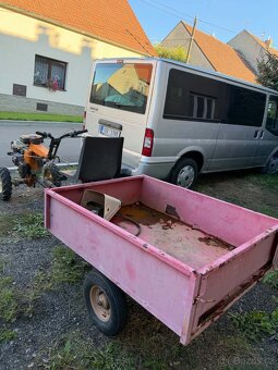 Fortschritt E930/E931 Simson + sklápěcí vozík + sekací lišta - 3