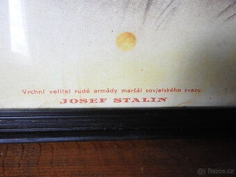 Obraz Josef Stalin vrchní velitel rudé armády maršál sověts. - 3