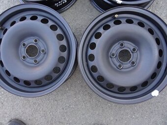 Plechové disky 15", rozteč 5x100,ET 40,šíře 5,5J, střed 57, - 3