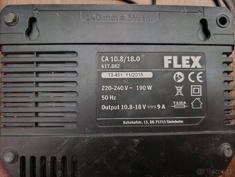 Nabíječka (rychlo nabíječka) a baterie 18V Flex - 3