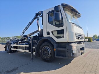 VOLVO FE 280, HR RUKA HMF + NOVÝ HÁKOVÝ NOSIČ 10t - 3
