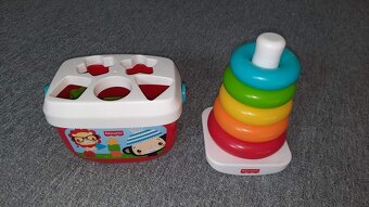 Fisher Price prasátko, tvary a kroužky a jiné - 3